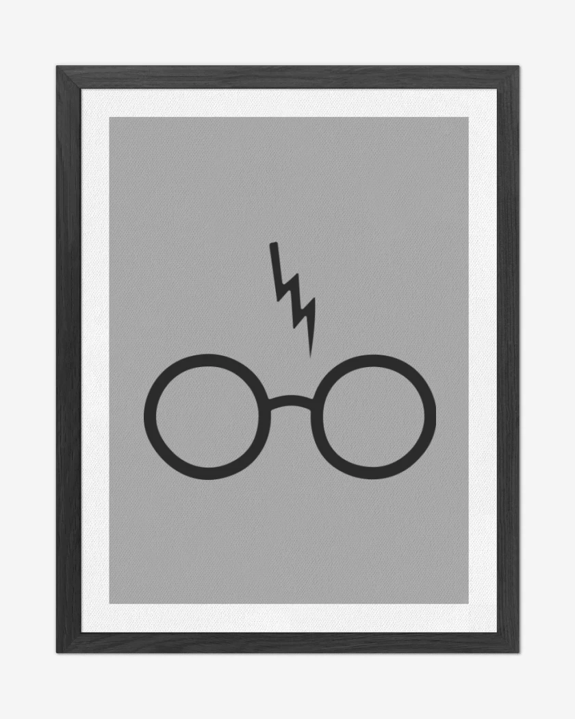 Cuadro decorativo Gris Melange de Harry