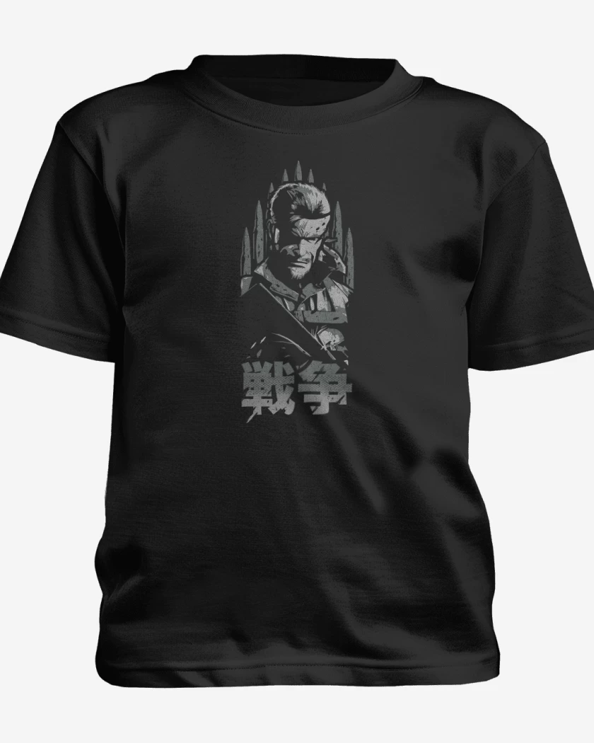 Polera de niño Negro de Big Boss Snake