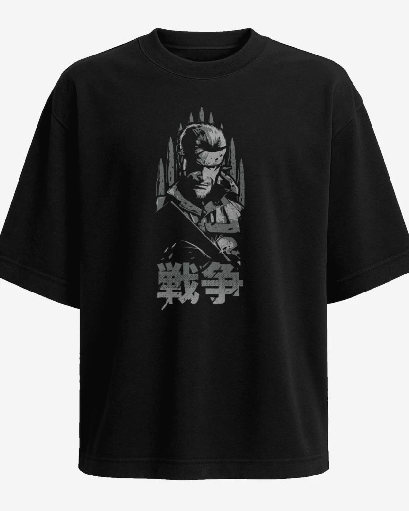Polera Oversize Big Boss Snake