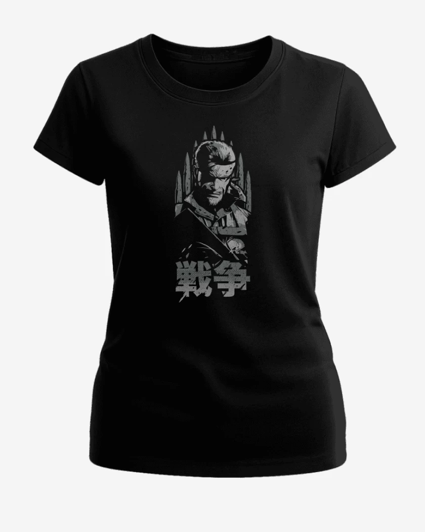 Polera de Mujer Negro de Big Boss Snake
