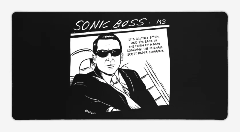 Mouse pad Gamer Negro de Its Britney