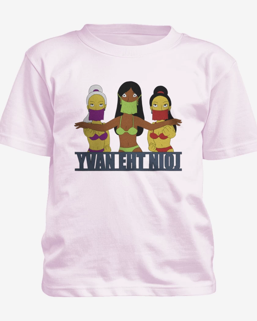 Polera de niño Rosa Pastel de yvaN ehT nioJ