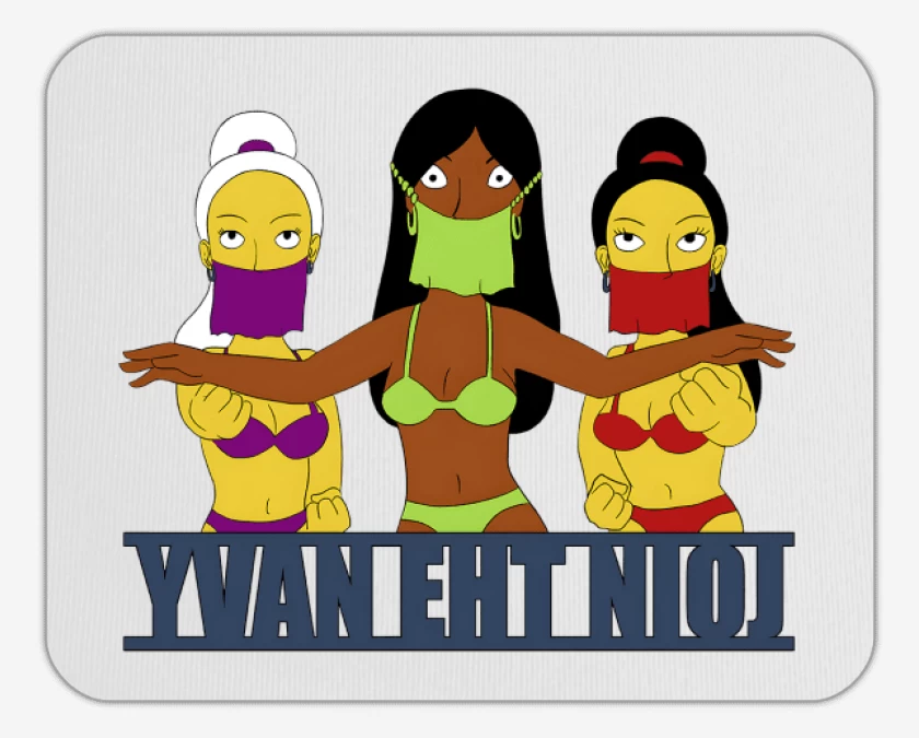 Mousepad yvaN ehT nioJ