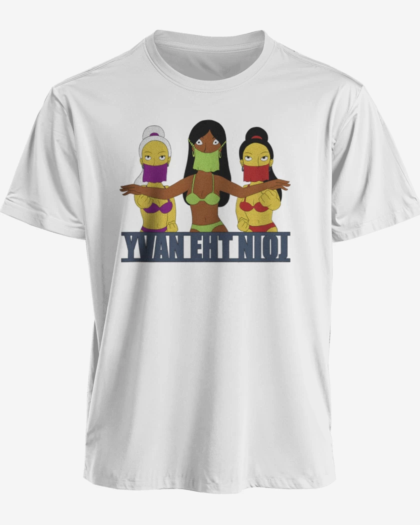 Polera premium Blanco de yvaN ehT nioJ