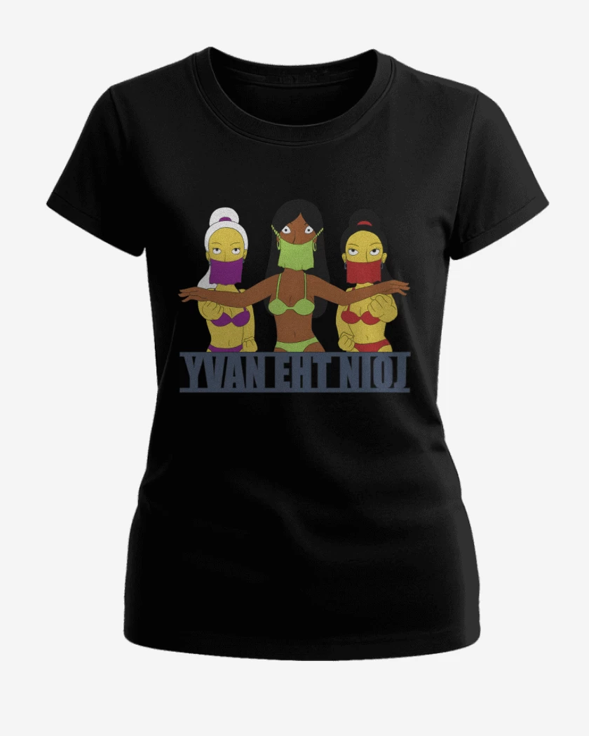 Polera de Mujer Negro de yvaN ehT nioJ