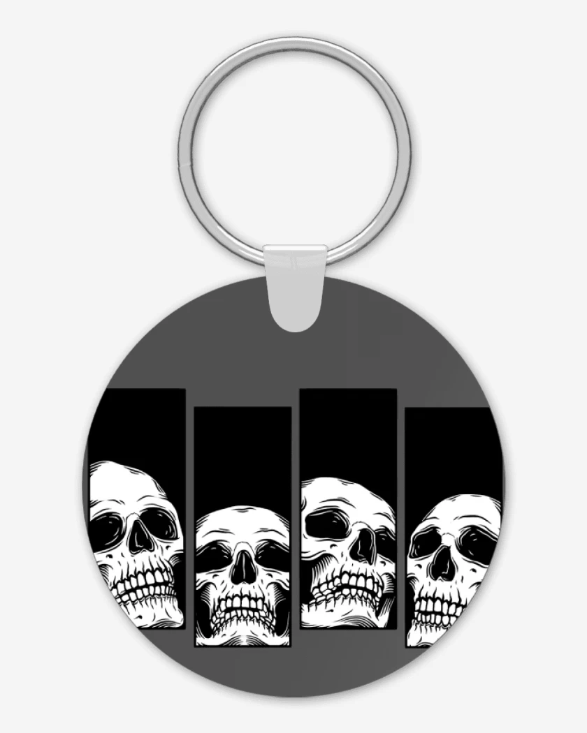 Llavero Black Flag skull