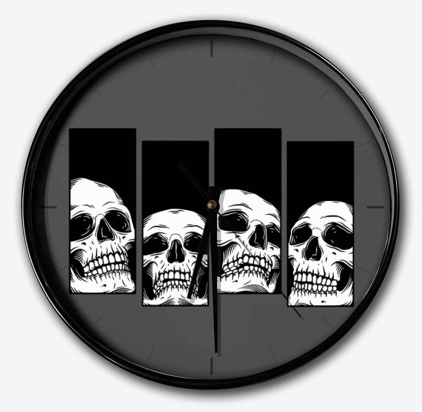 Reloj Carbon de Black Flag skull