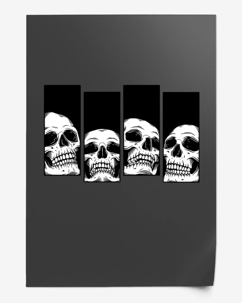Print Black Flag skull