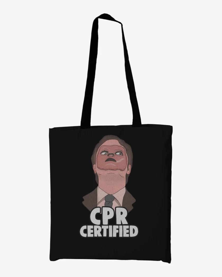 Totebag CPR certified