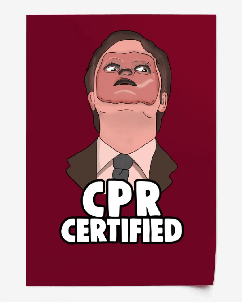 Print CPR certified