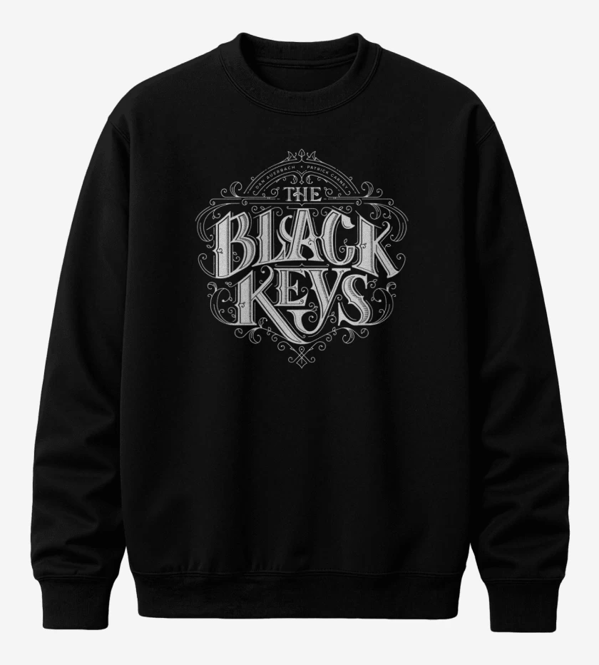 Poleron polo Negro de Black Keys