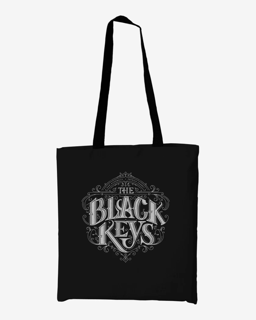 Totebag Negro de Black Keys