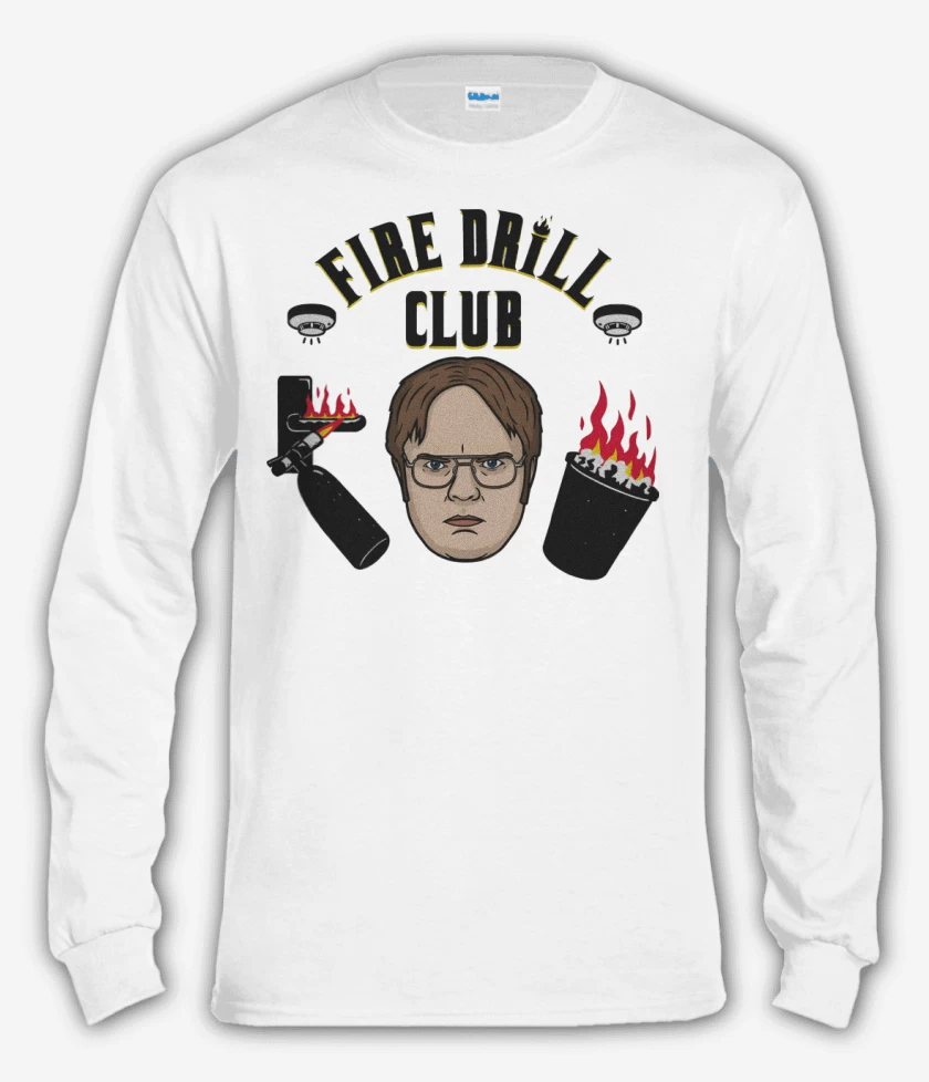 Polera manga larga Fire Drill Club