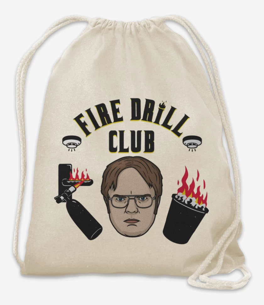 Mochila Blanco de Fire Drill Club