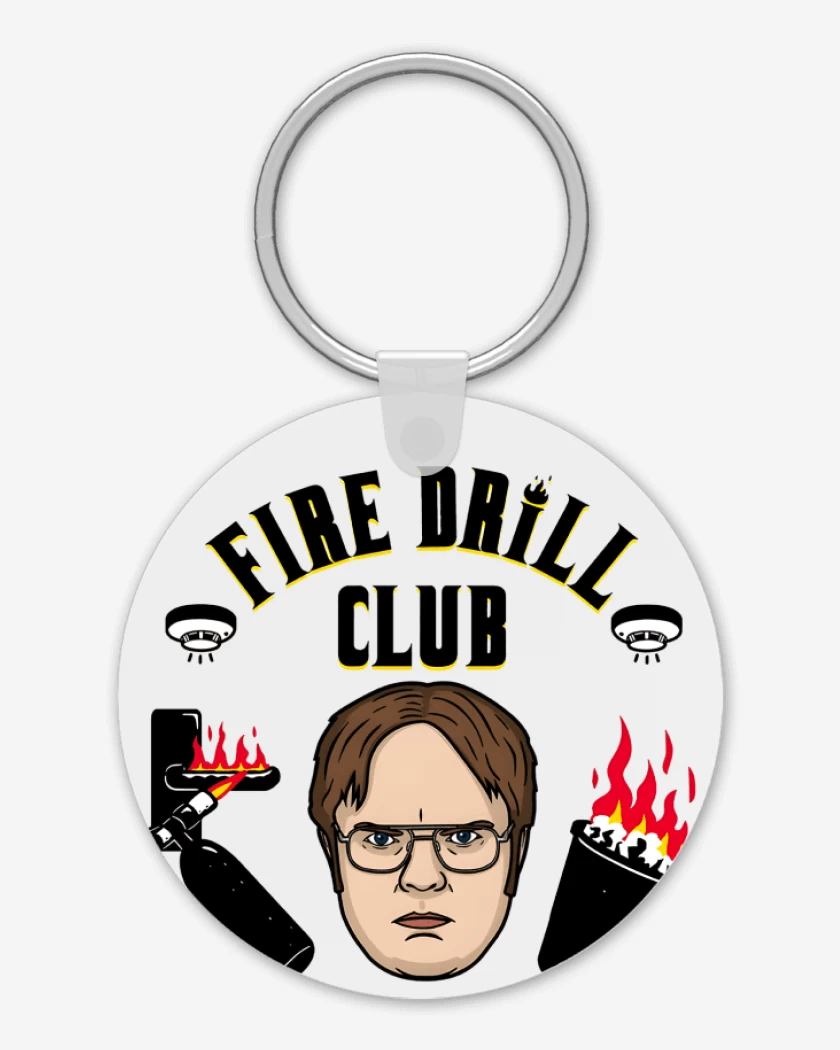 Llavero Fire Drill Club