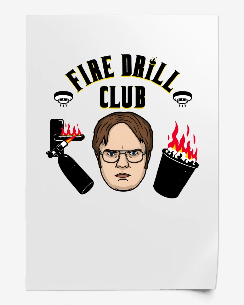 Print Fire Drill Club