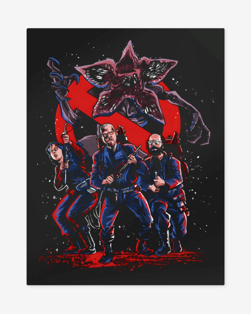 Print metalico Negro de Gorgonbuster