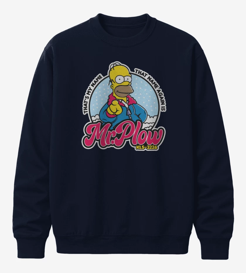 Poleron polo Azul Marino de Mr. Plow