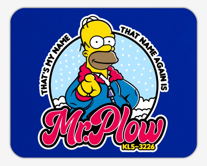 Mousepad Mr. Plow