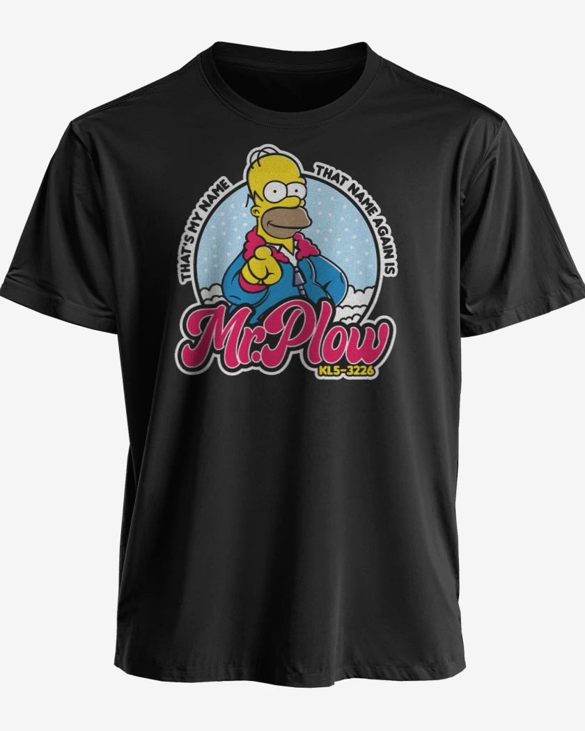 Polera premium Negro de Mr. Plow