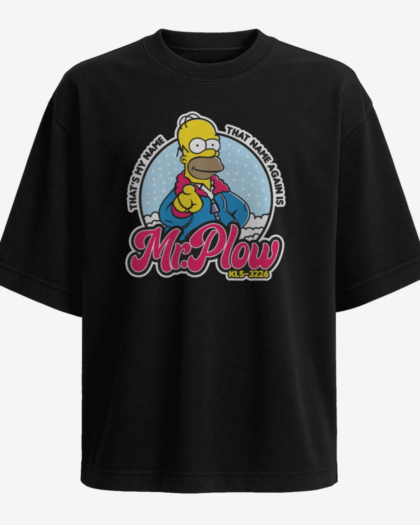 Polera Oversize Mr. Plow