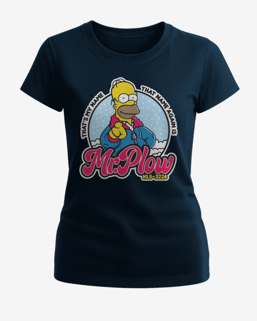 Polera de Mujer Azul Marino de Mr. Plow