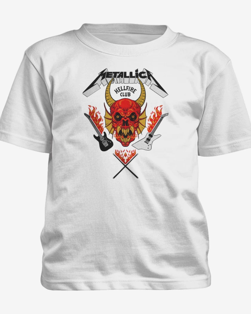 Polera de niño Metallica Hellfire Club W
