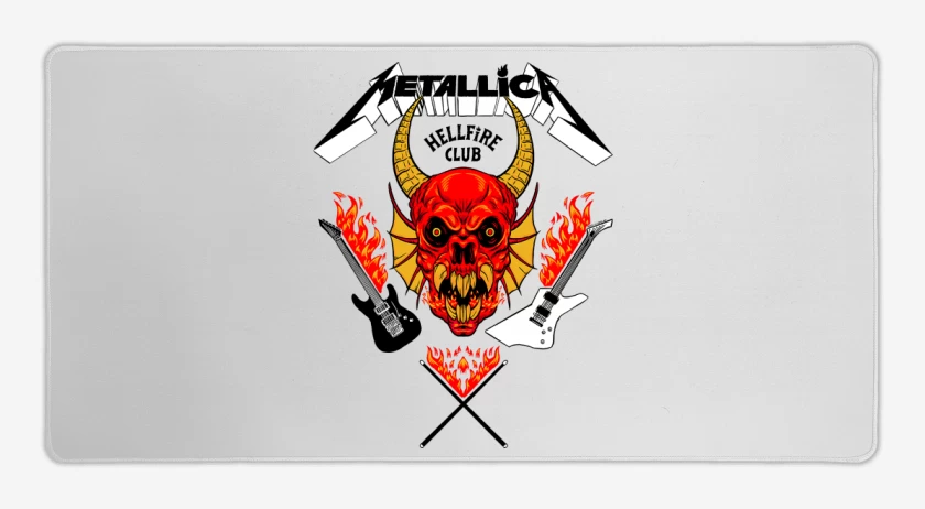 Mouse pad Gamer Metallica Hellfire Club W