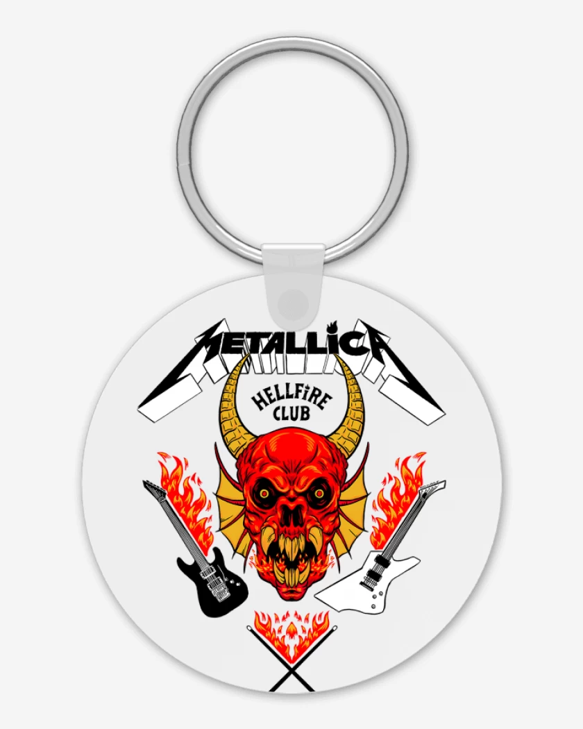 Llavero Metallica Hellfire Club W