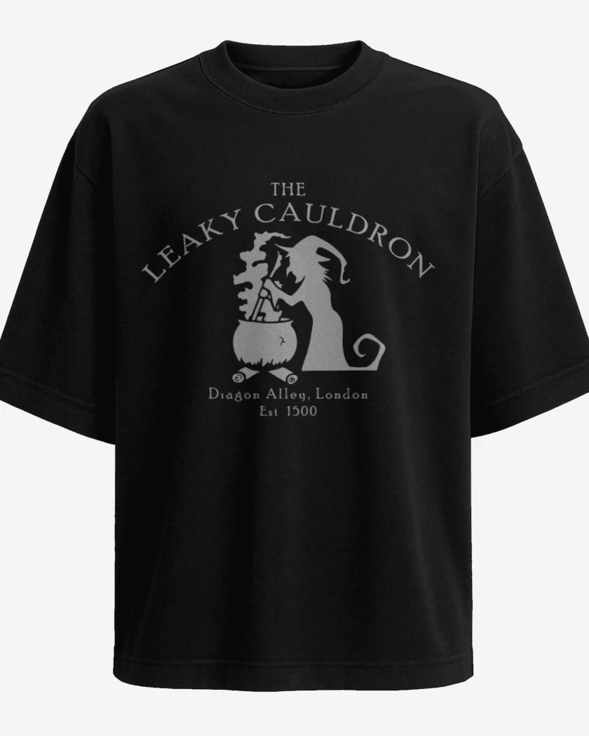 Polera Oversize Caldero chorreante