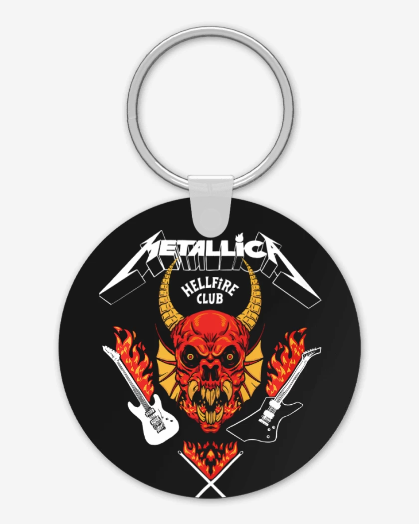 Llavero Metallica Hellfire Club B