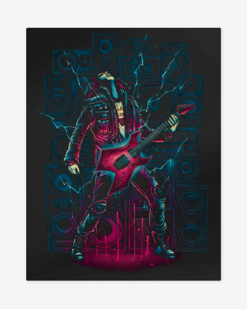 Print metalico Eddie Master of Puppets