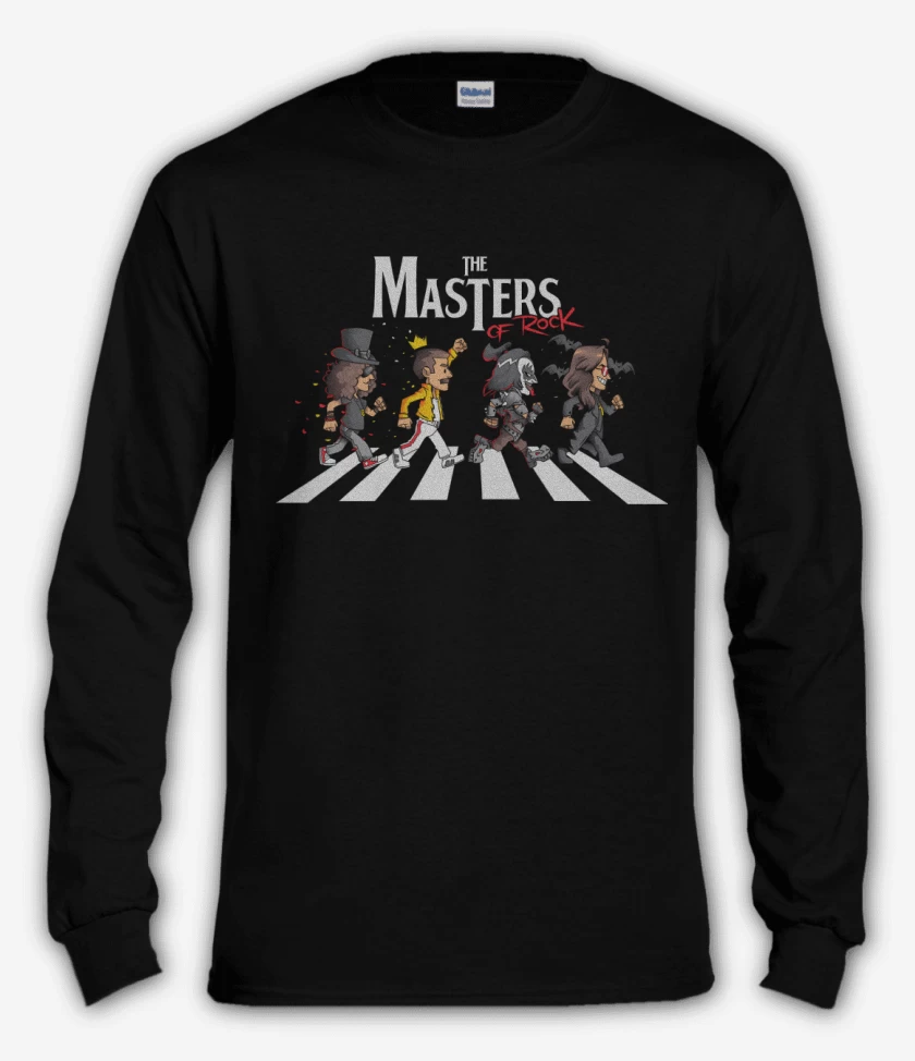 Polera manga larga The Masters of Rock