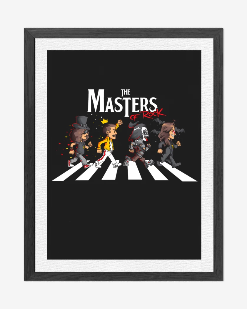 Cuadro decorativo The Masters of Rock