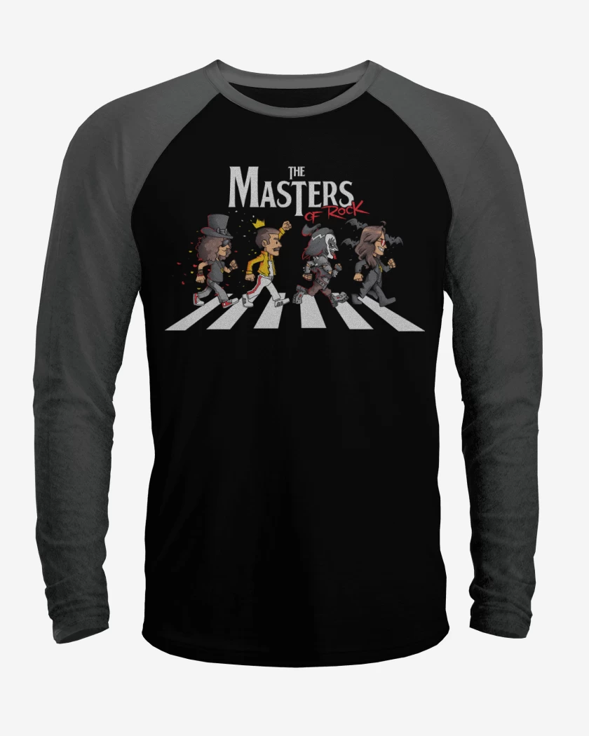 Polera Raglan The Masters of Rock