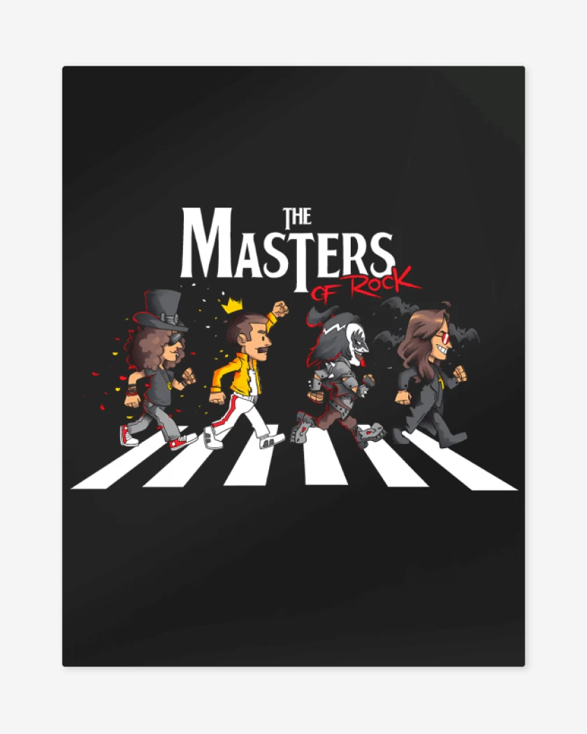 Print metalico The Masters of Rock