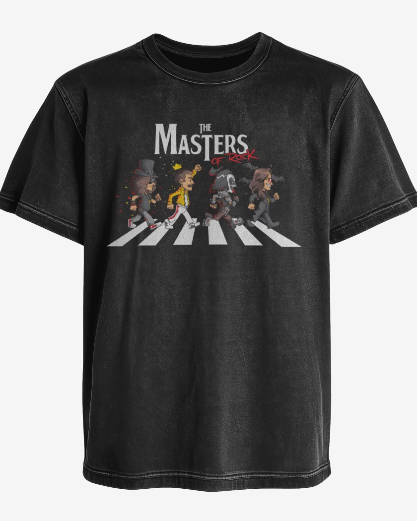 Polera desgastada The Masters of Rock