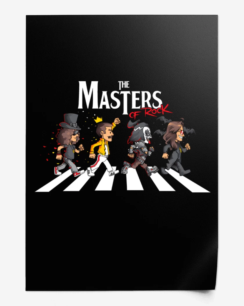 Print The Masters of Rock