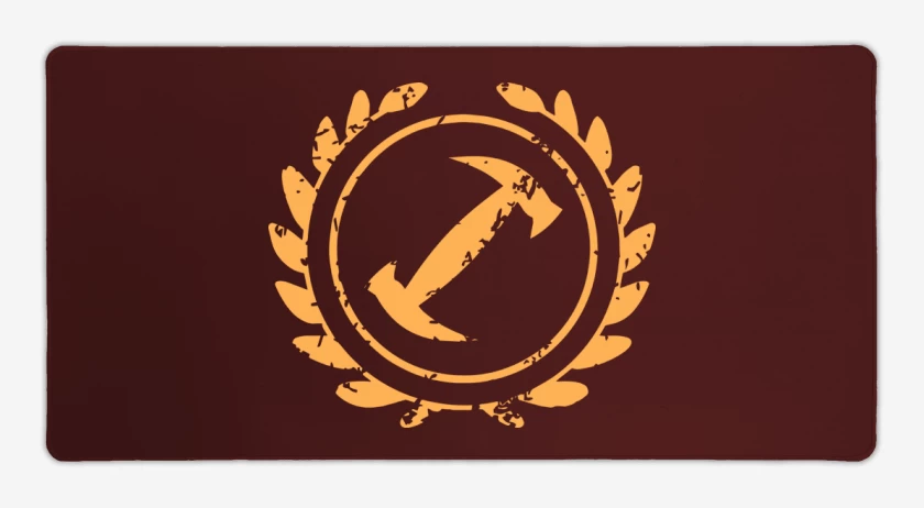 Mouse pad Gamer Burdeo de Símbolo Magio