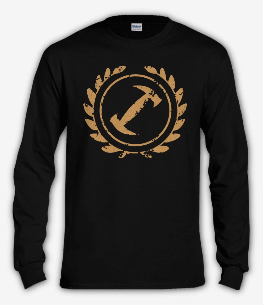 Polera manga larga Negro de Símbolo Magio