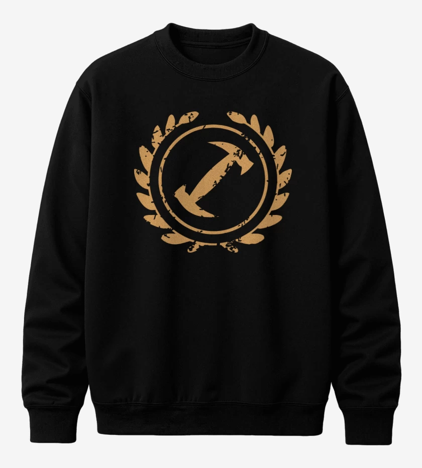Poleron polo Negro de Símbolo Magio