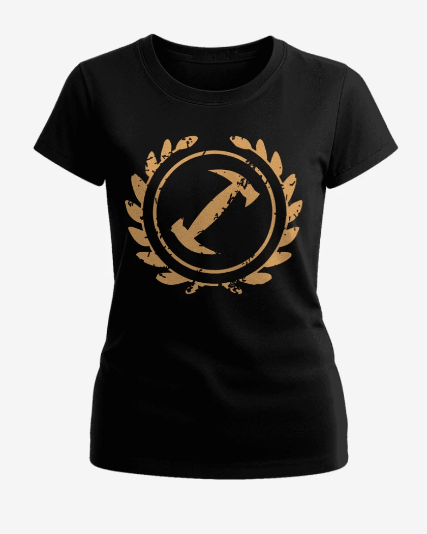 Polera de Mujer Negro de Símbolo Magio