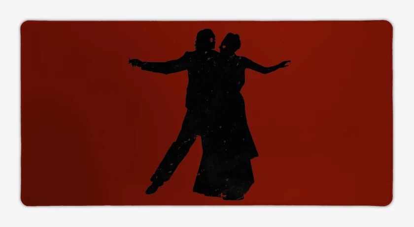 Mouse pad Gamer Rojo de Phoenix & Gaga