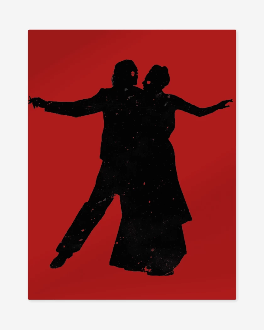 Print metalico Rojo de Phoenix & Gaga