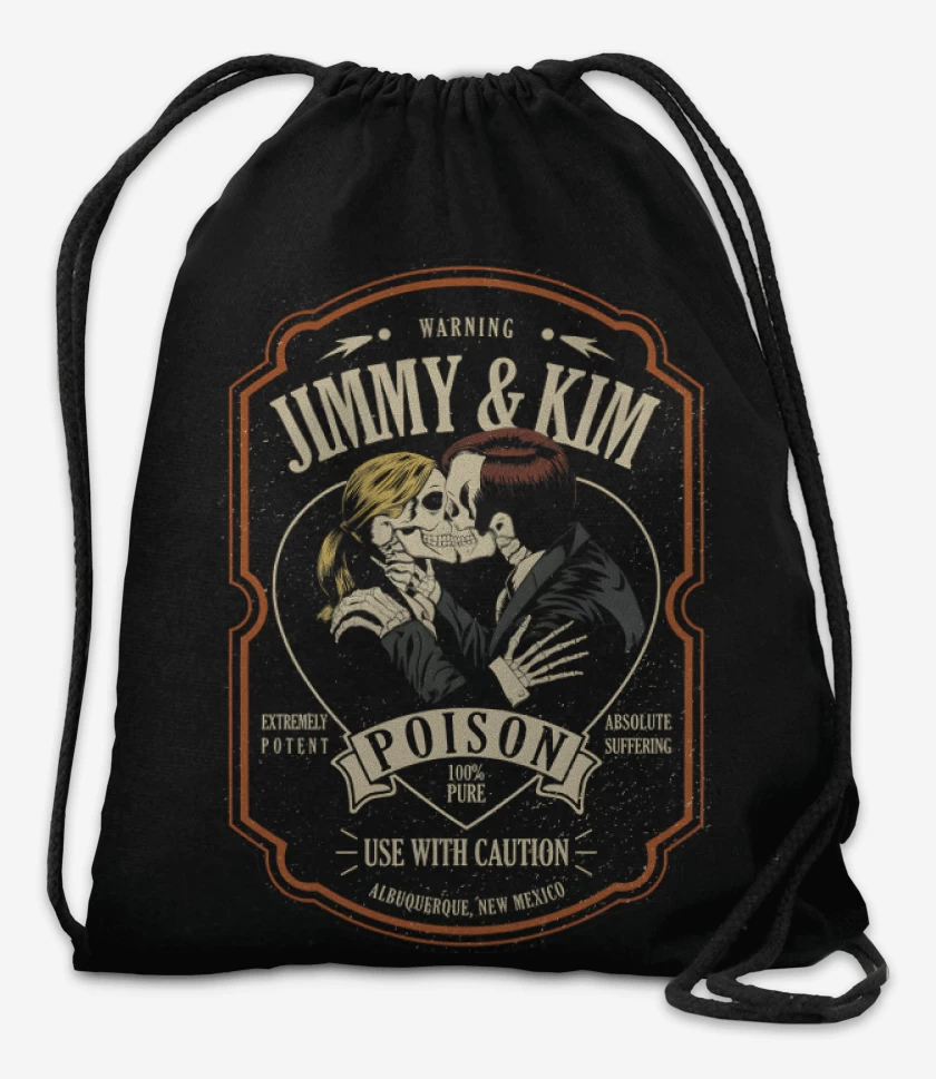 Mochila Negro de Jimmy & Kim