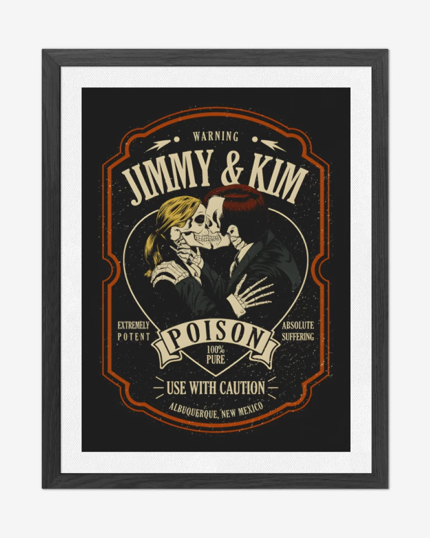 Cuadro decorativo Negro de Jimmy & Kim