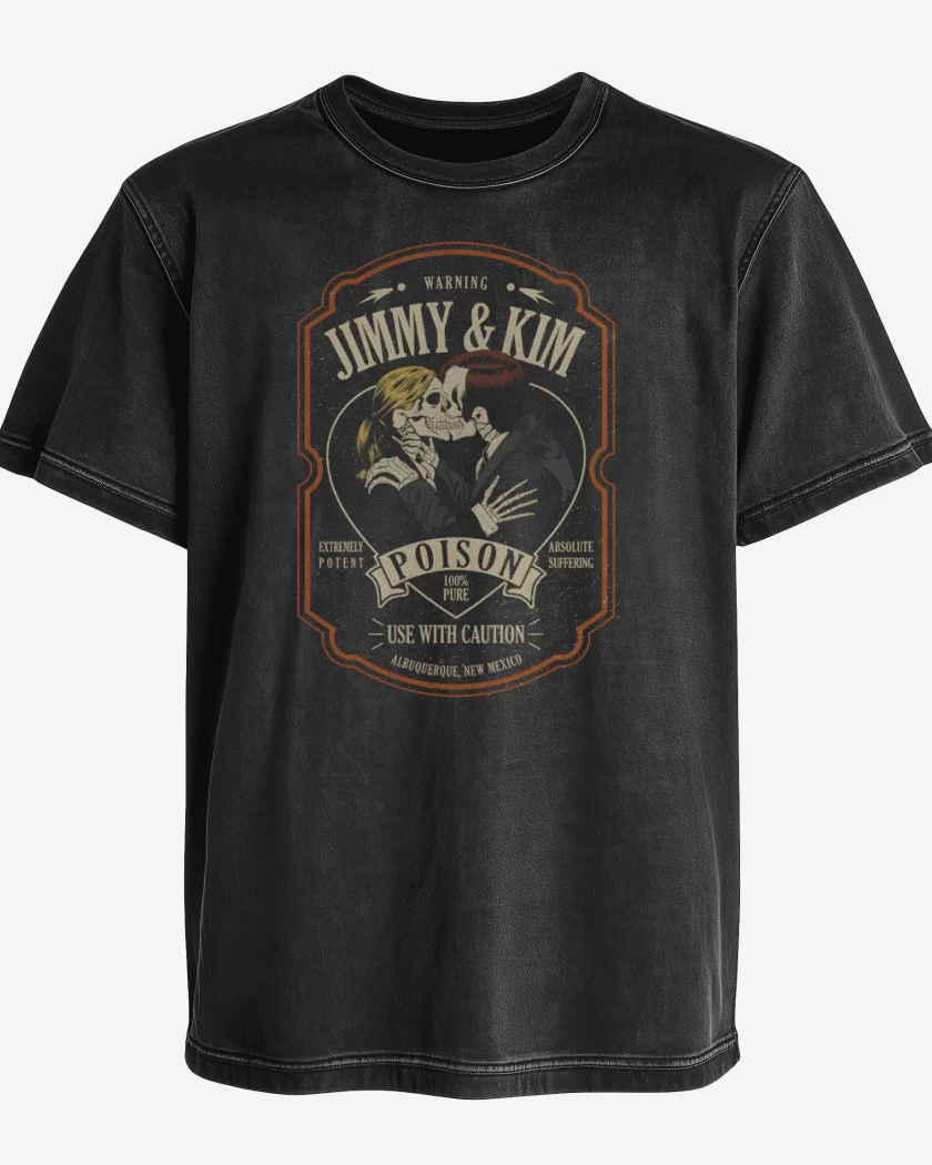 Polera desgastada Jimmy & Kim