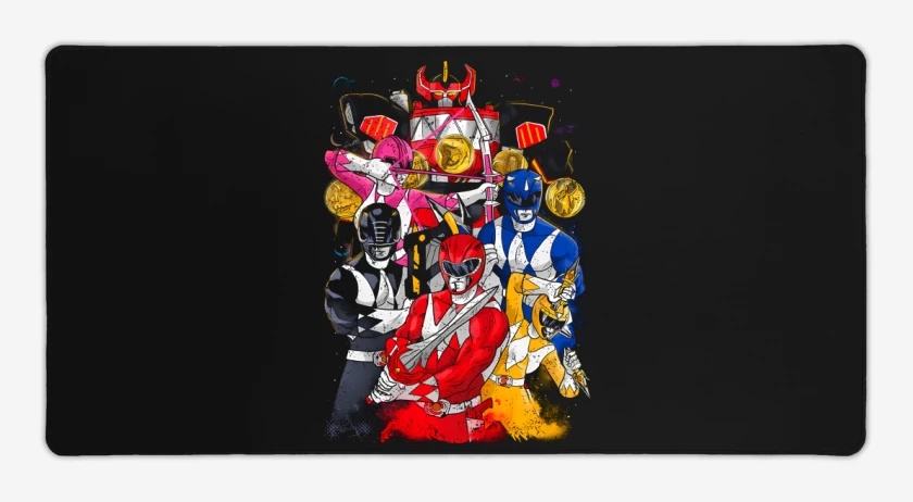 Mouse pad Gamer Guerreros Dinosaurio
