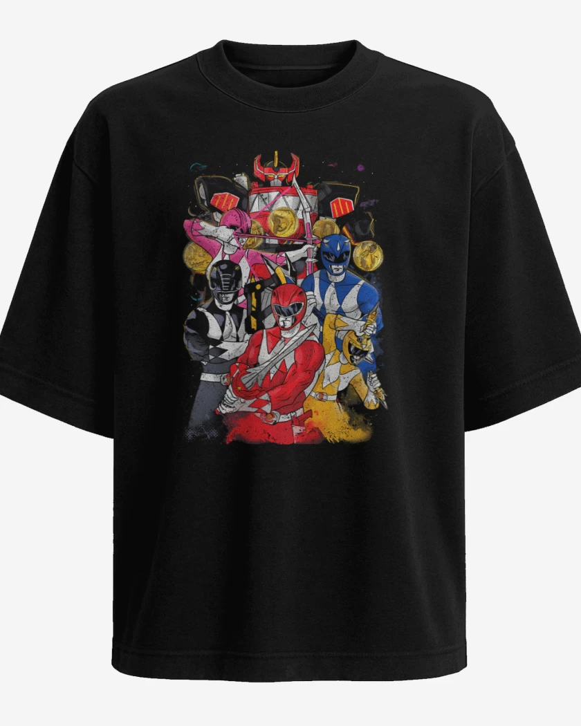Polera Oversize Guerreros Dinosaurio