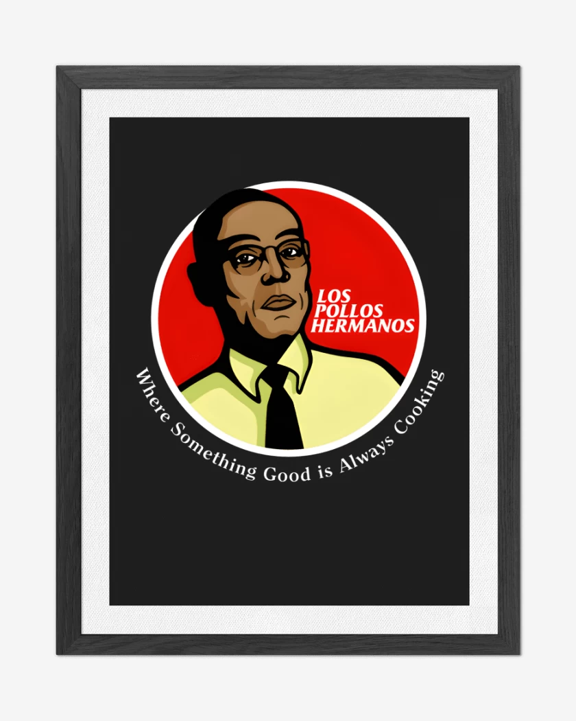 Cuadro decorativo Negro de Gustave Fried Chicken Brothers